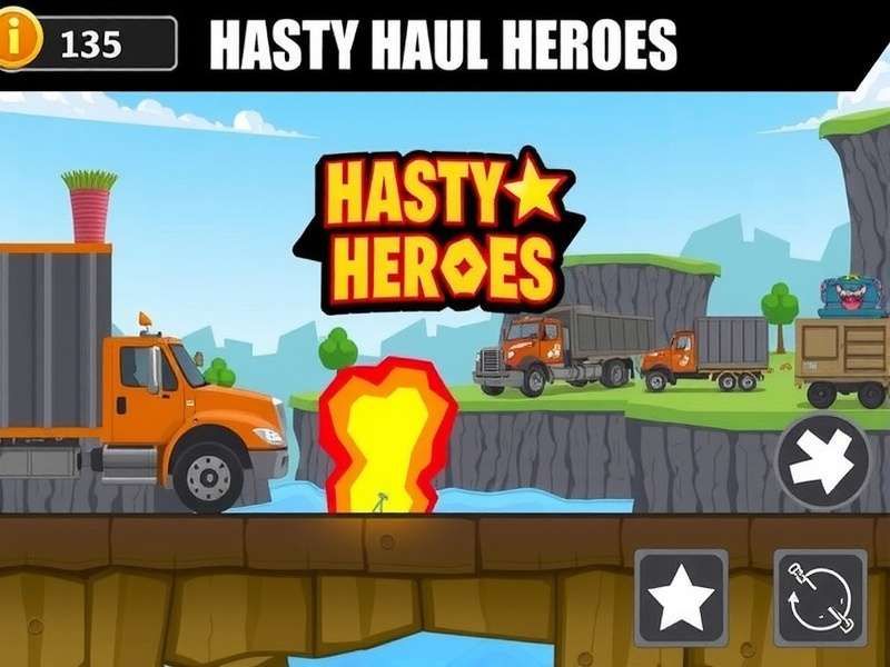 Hasty Haul Heroes Gameplay Screenshot